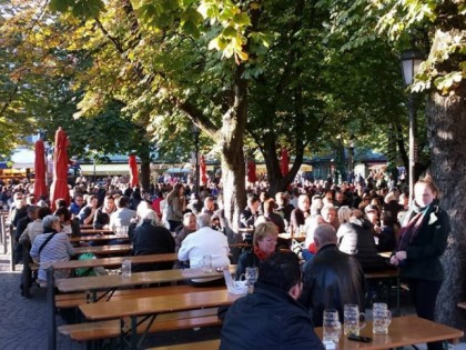 照片: Biergarten Viktualienmarkt